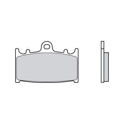 PASTIGLIE FRENO BREMBO 07KA13RC