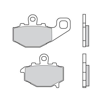 PASTIGLIE FRENO BREMBO 07KA16SP