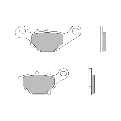 PASTIGLIE FRENO BREMBO 07SU31SD