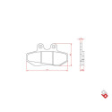 J.BRAKE PASS BR3055 BRENTA