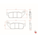 J. PASTIGLIE FRENO BR3140 BRENTA