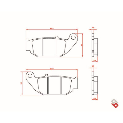 J.BRAKE PASS BR3151 BRENTA