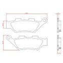 J. PASTIGLIE FRENO BR3224 BRENTA
