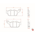 J.BRAKE PASS BR4073 BRENTA