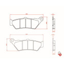 J. PASTIGLIE FRENO BR4090 BRENTA