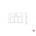 J.BRAKE PASS BR4094 BRENTA