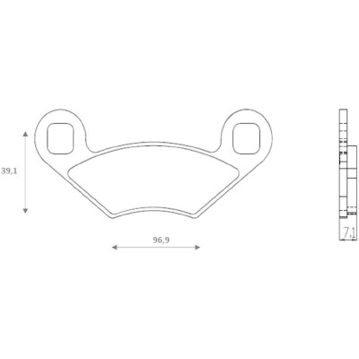 J.BRAKE PASS BR4158 BRENTA