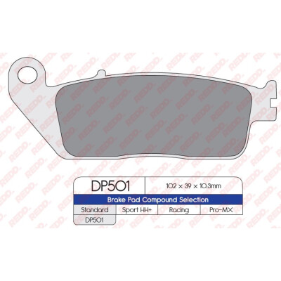 J. PASTIGLIE FRENO DP501