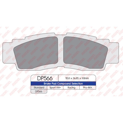 J. PASTIGLIE FRENO DP566