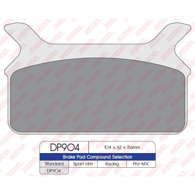 J. PASTIGLIE FRENO DP904