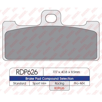J. PASTIGLIE FRENO RDP626