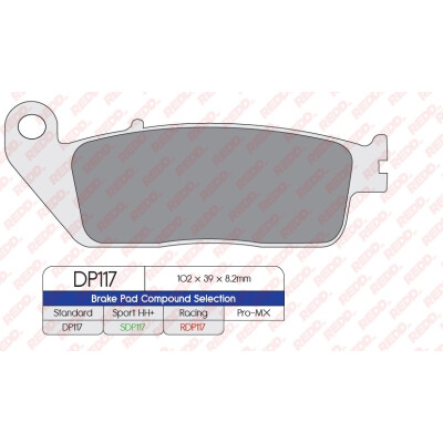 J.BRAKE PASS SDP117HH+