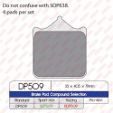 J.BRAKE PASS SDP509