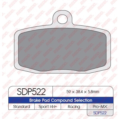 J. PASTIGLIE FRENO SDP522