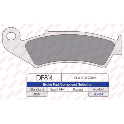 J. PASTIGLIE FRENO SDP814