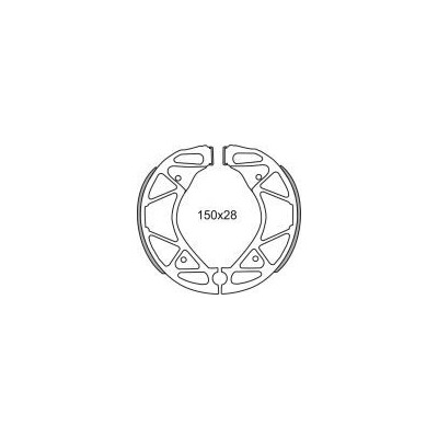 GANASCIA FRENO FSB967 FERODO