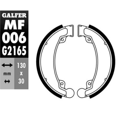 GANASCIA FRENO MF-006 GALFER
