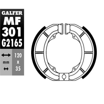 GANASCIA FRENO MF-301 GALFER