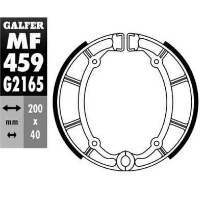 GANASCIA FRENO MF-459 GALFER