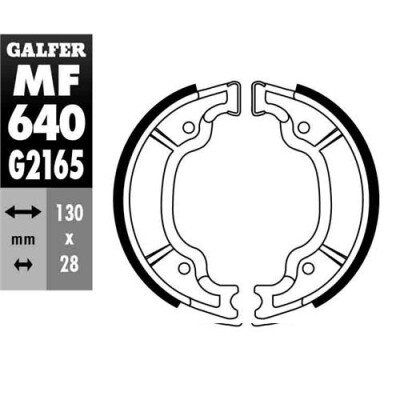 GANASCIA FRENO MF-640 GALFER