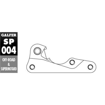 SUPPORTO PINZA YAMAHA 270 GALFER