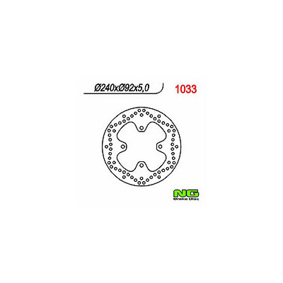 DISCO FRENO NG 1033 240X92X5