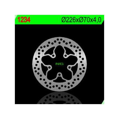 DISCO FRENO NG 1234 226X70X4