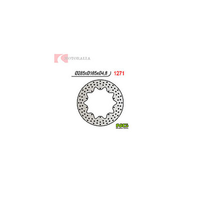 DISCO FRENO NG 1271 285X165X4.8