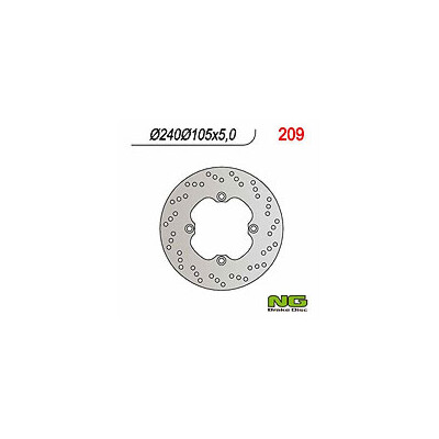 DISCO FRENO NG 209 240X105X5