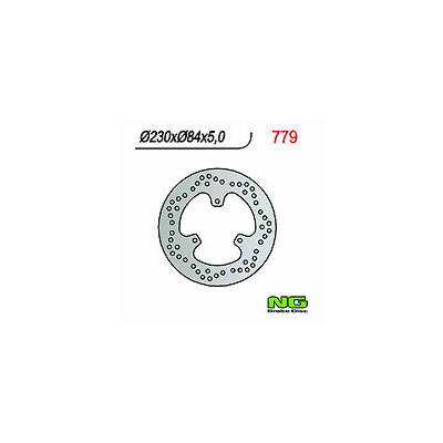 DISCO FRENO NG 779 230X84X5