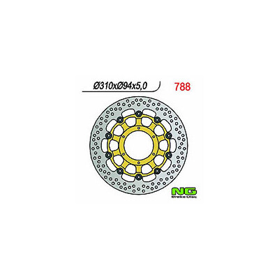 DISCO FRENO NG 788 310X94X5