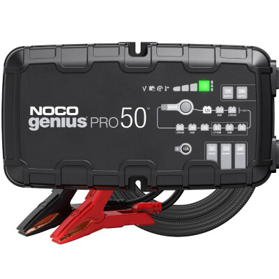 CARICA BATTERIA 6V/12V/24V 50 AMP NOCO GENIUSPRO50