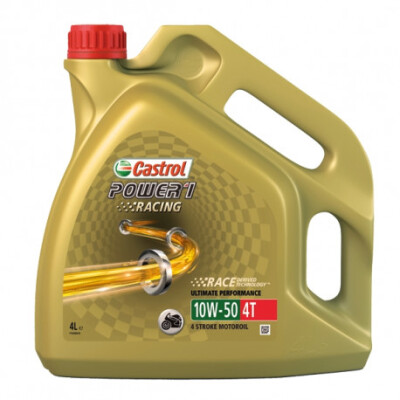 Olio per moto Castrol Power 1 Racing 4T 10W-50 4L