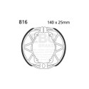 Kit freno per moto EBC 816