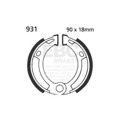 Kit freno per moto EBC 931