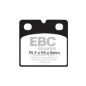 Pastiglie freno organiche EBC FA018