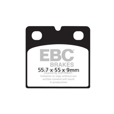 Pastiglie freno organiche EBC FA018