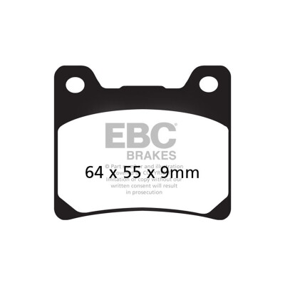 Pastiglie freno sinterizzate EBC Sportbike FA088HH