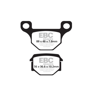 Pastiglie freno organiche EBC FA093