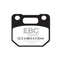Pastiglie freno organiche EBC FA110