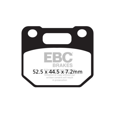 Pastiglie freno organiche EBC FA110