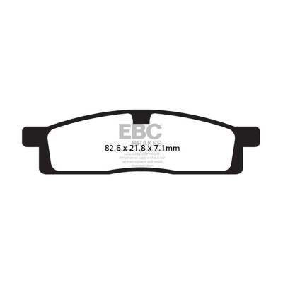 Pastiglie freno sinterizzate EBC FA119R per motocross
