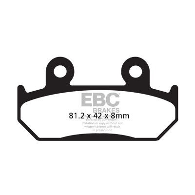 Pastiglie freno sinterizzate EBC Sportbike HH FA121HH