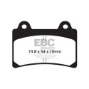 Pastiglie freno sinterizzate EBC Sportbike FA123HH