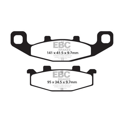 Pastiglie freno sinterizzate EBC Sportbike FA129HH