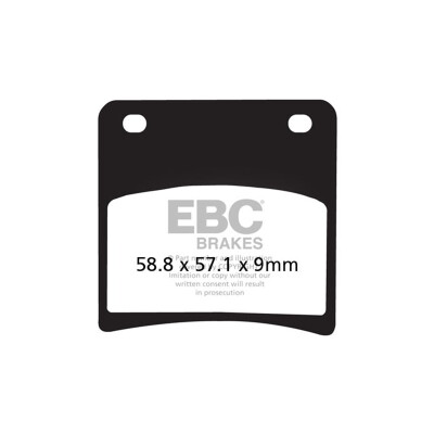 Pastiglie freno organiche EBC FA146