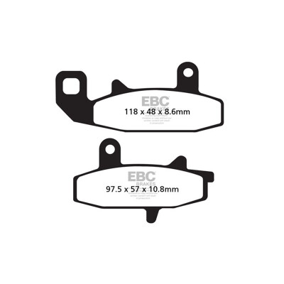 Pastiglie freno organiche EBC FA147