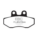 Pastiglie freno organiche EBC FA167