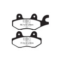 Pastiglie freno organiche EBC FA197