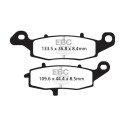 Pastiglie freno semi-sinterizzate EBC V-PAD FA231V
